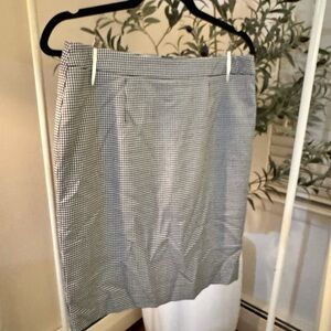 Reiss Perla houndstooth pencil skirt size 6